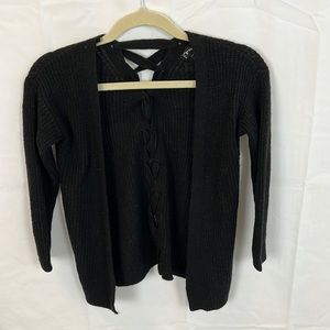 Art Class Black Cardigan